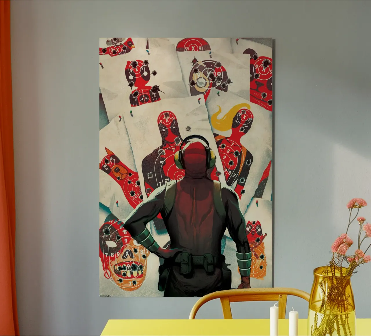 Deadpool – Perfect pannello forex da MARVEL Designs by JUNIQE