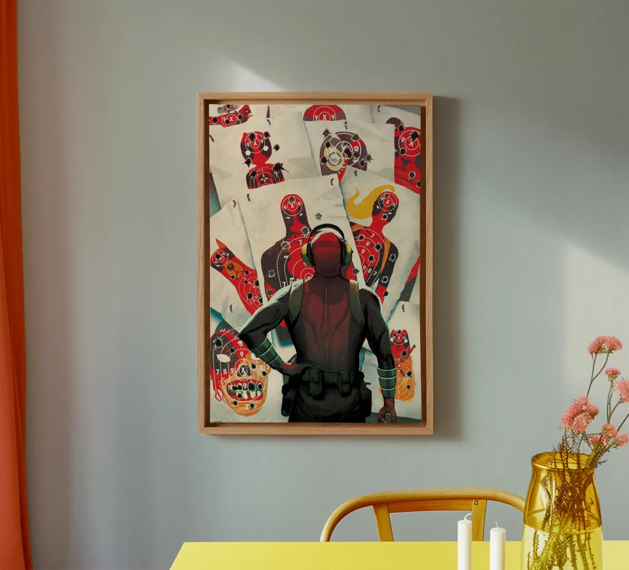 Deadpool – Perfect canvas van MARVEL Designs by JUNIQE