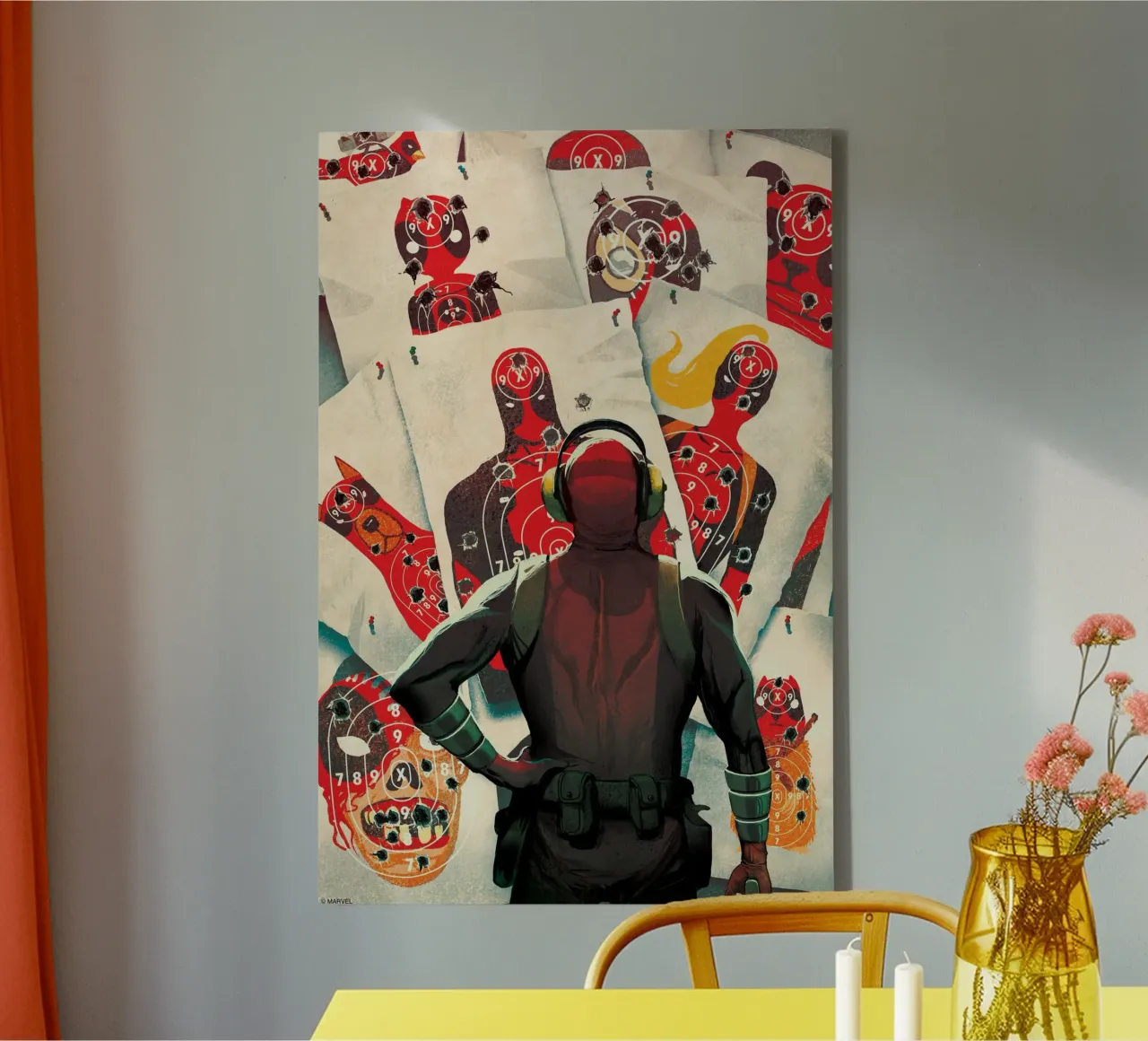 Deadpool – Perfect canvas van MARVEL Designs by JUNIQE