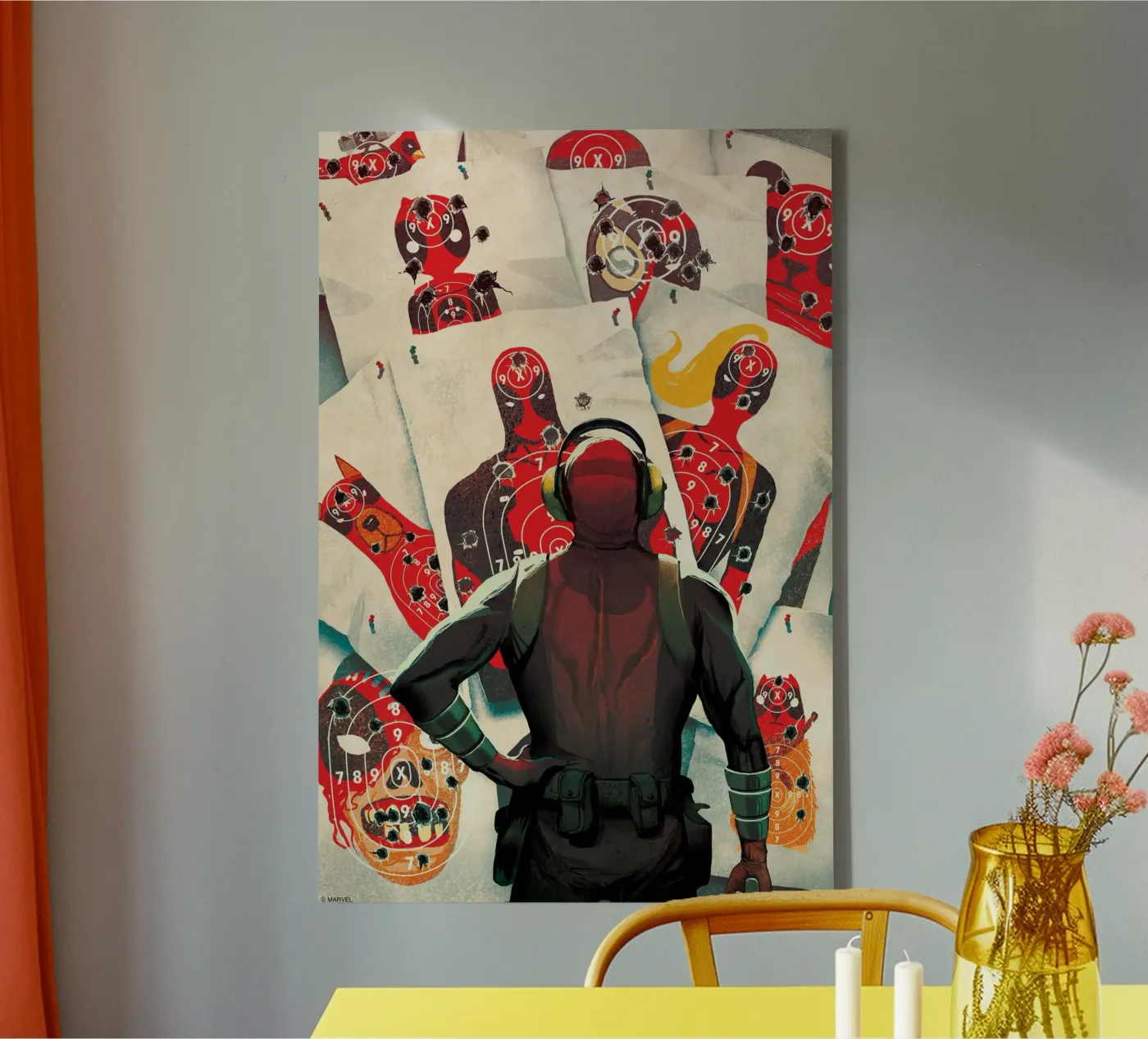 Deadpool – Perfect tela da MARVEL Designs by JUNIQE