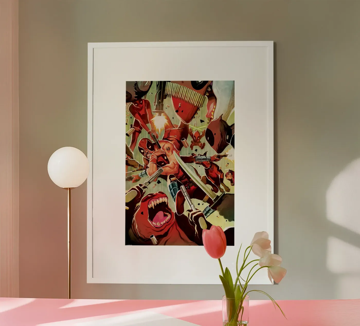 Deadpool – Pures Chaos poster da MARVEL Designs by JUNIQE