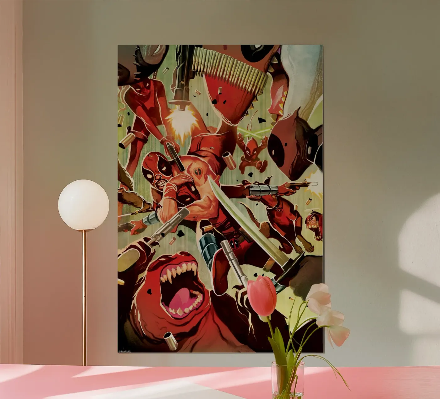 Deadpool – Pures Chaos poster da MARVEL Designs by JUNIQE