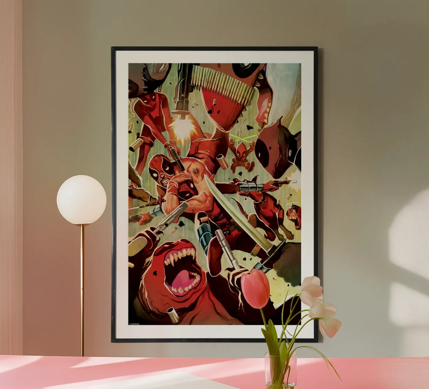 Deadpool – Pures Chaos poster da MARVEL Designs by JUNIQE