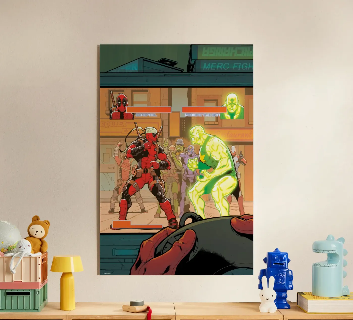 Deadpool – Ultimate Showdown Acryl-Glas von MARVEL Designs by JUNIQE