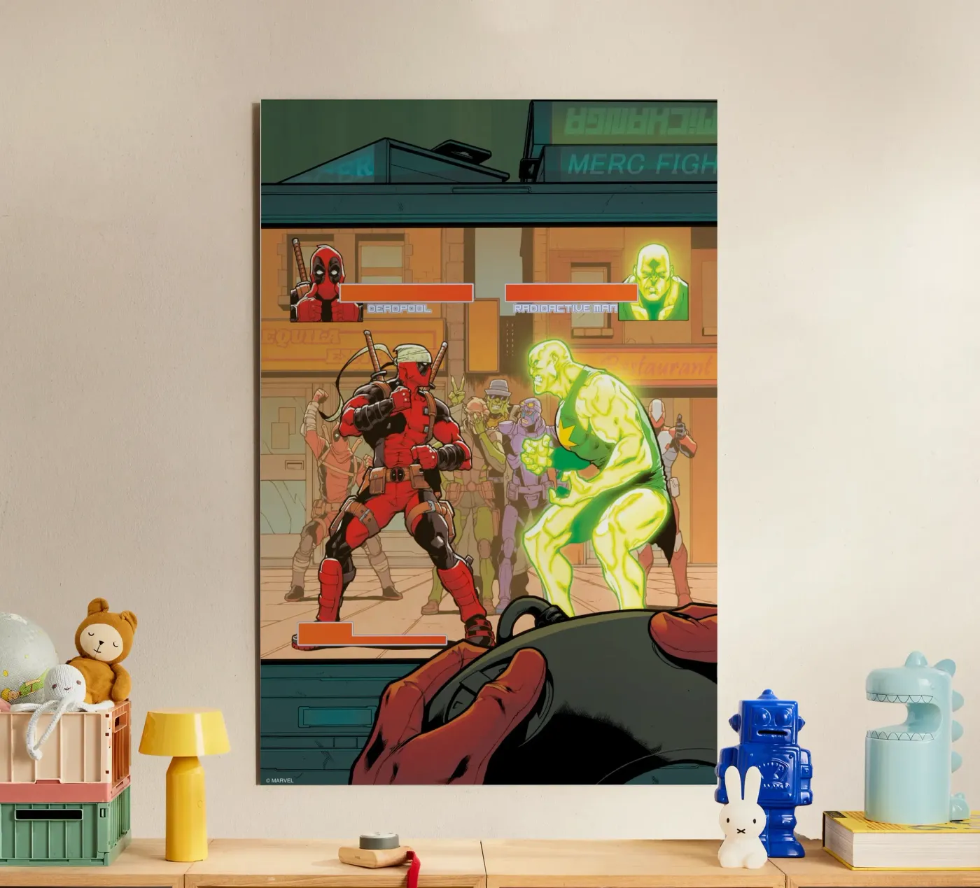 Deadpool – Ultimate Showdown pannello forex da MARVEL Designs by JUNIQE