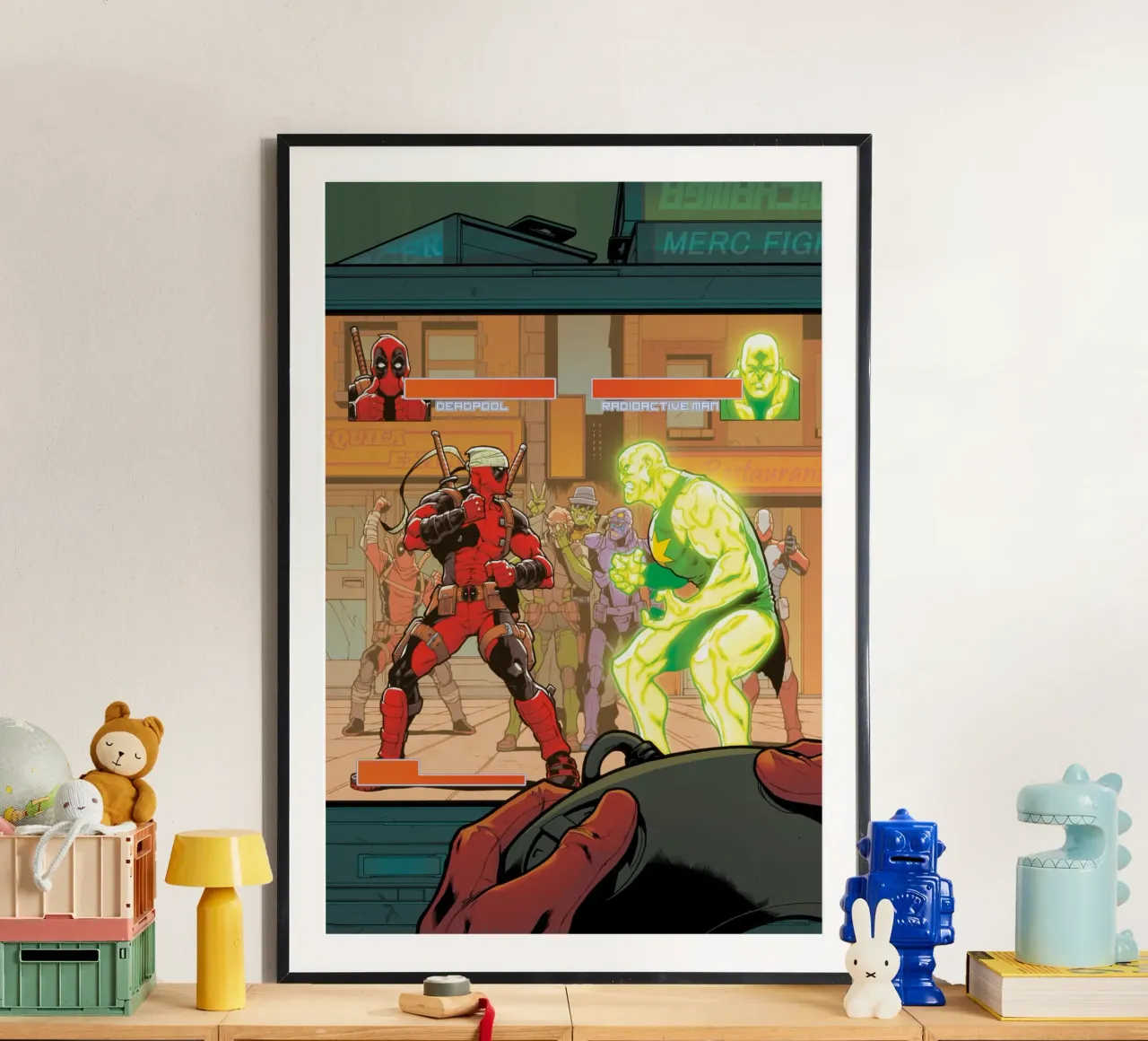Deadpool – Ultimate Showdown poster da MARVEL Designs by JUNIQE