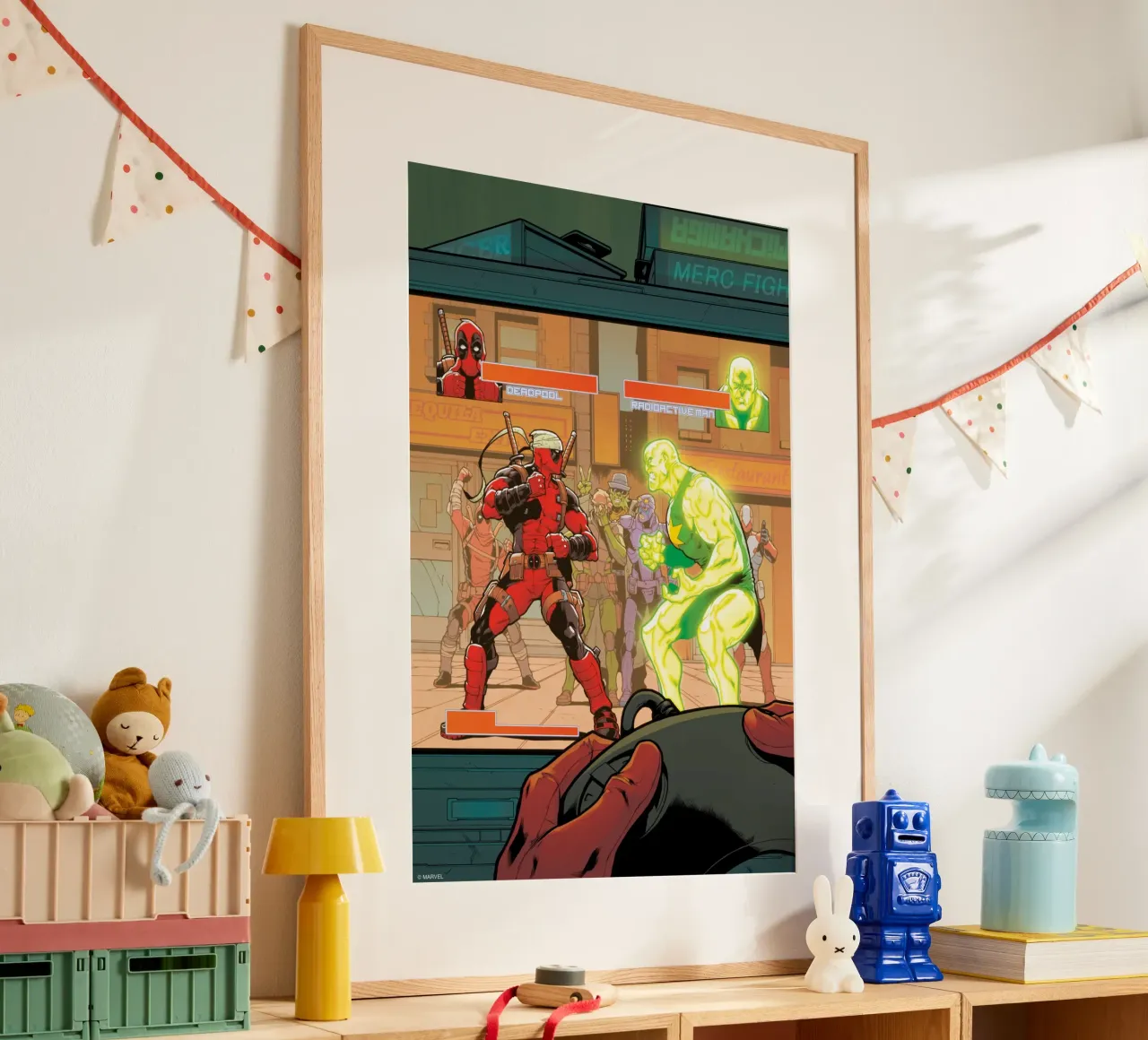 Deadpool – Ultimate Showdown poster da MARVEL Designs by JUNIQE