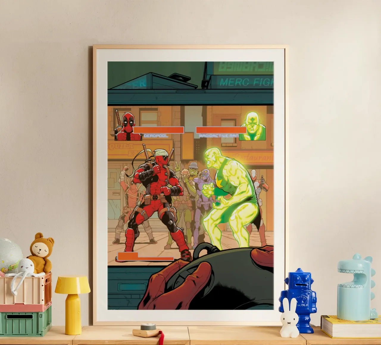 Deadpool – Ultimate Showdown poster da MARVEL Designs by JUNIQE