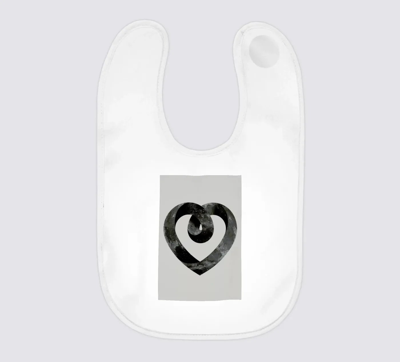 Heart Babylätzchen von Chris Wharton