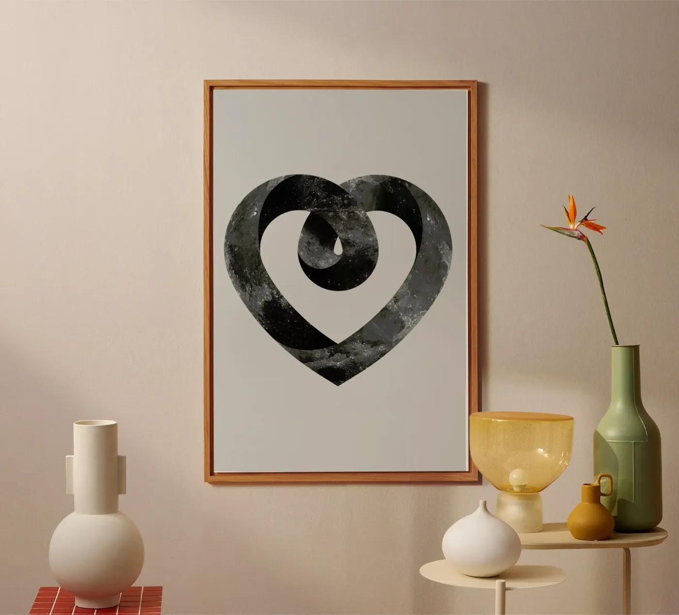 Heart alluminio dibond da Chris Wharton