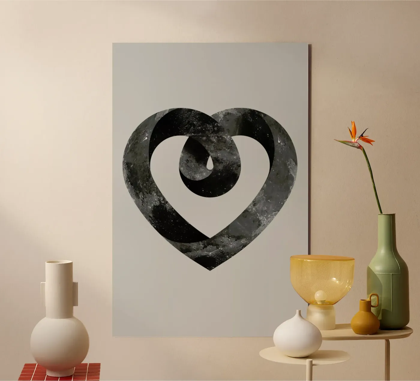 Heart alluminio dibond da Chris Wharton