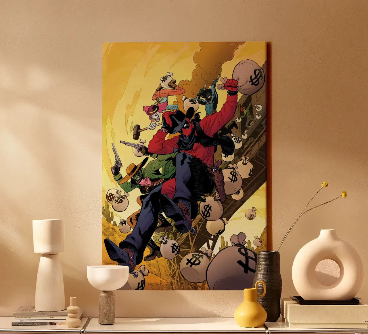 Deadpool – Wild West tela da MARVEL Designs by JUNIQE