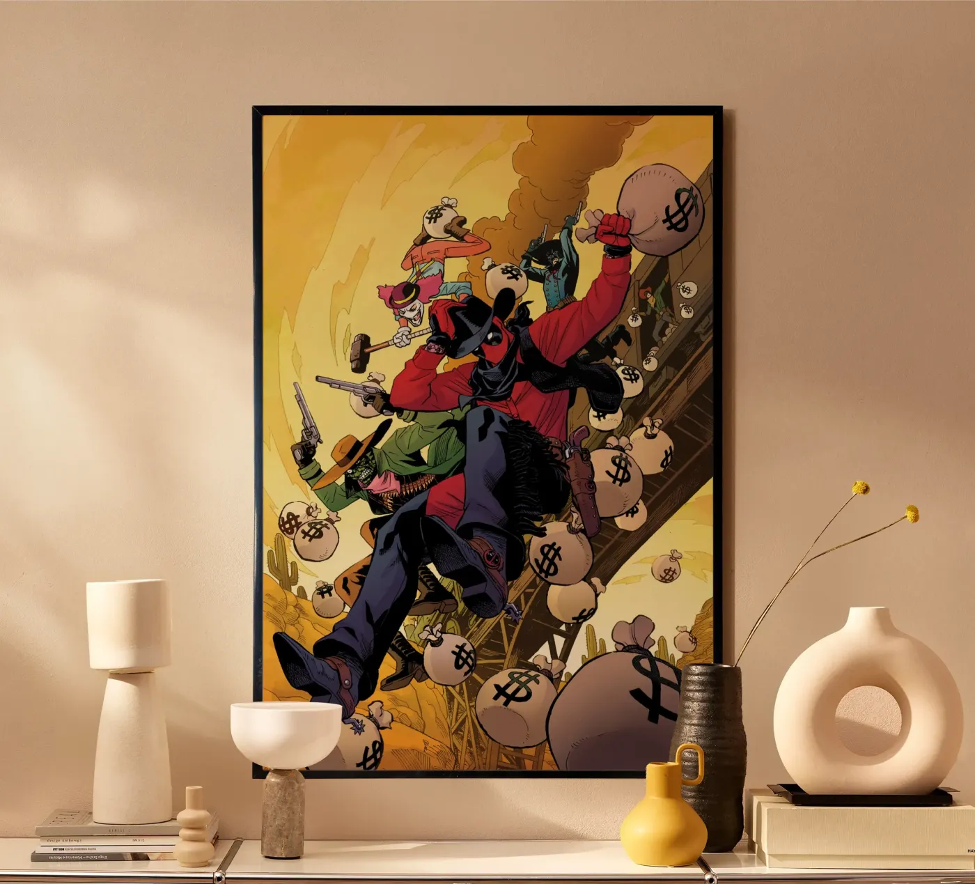 Deadpool – Wild West poster da MARVEL Designs by JUNIQE