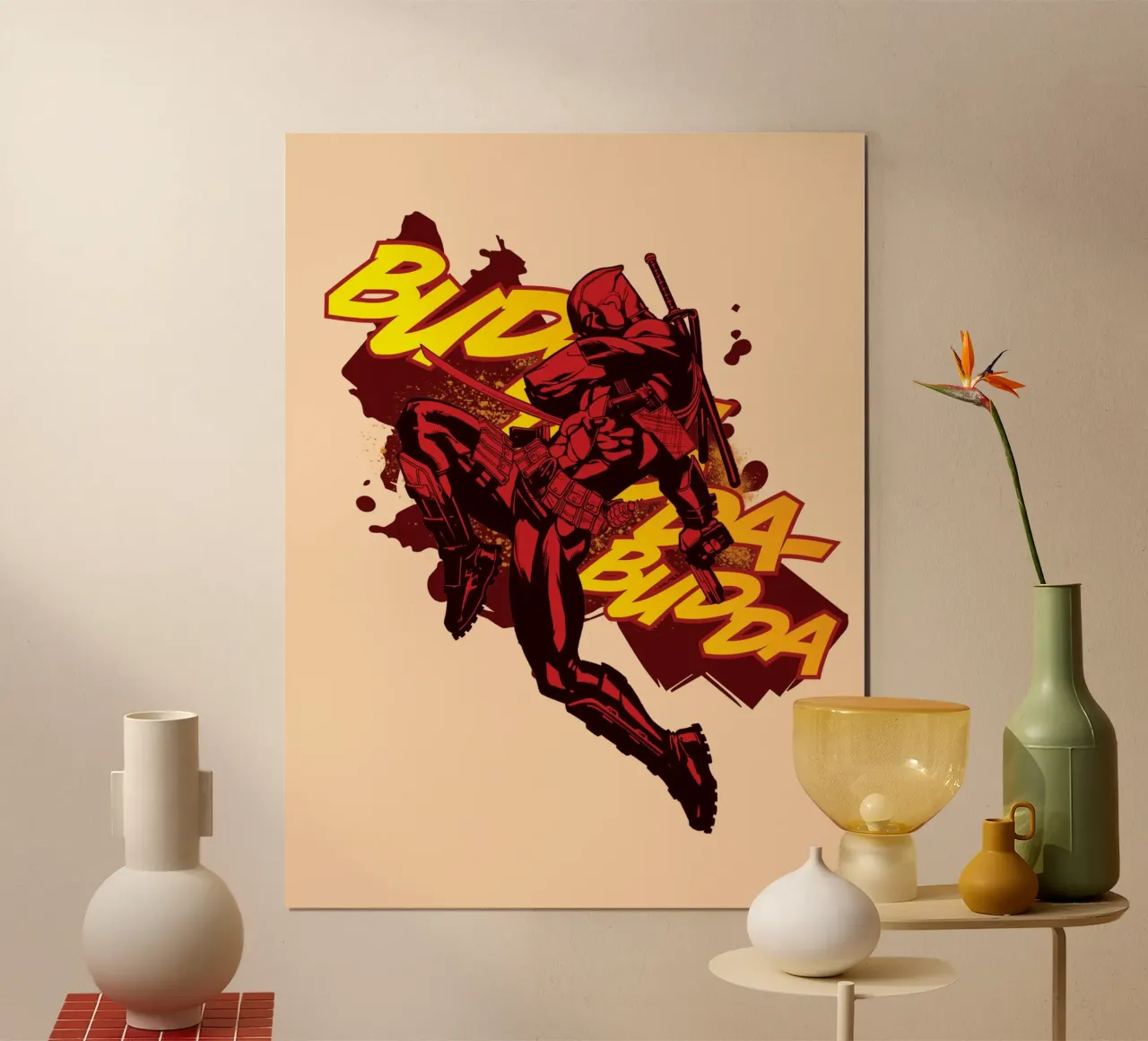 Deadpool – Action pur poster da MARVEL Designs by JUNIQE