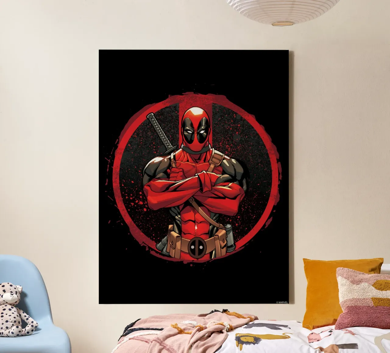 Deadpool – Ready to Go tela da MARVEL Designs by JUNIQE