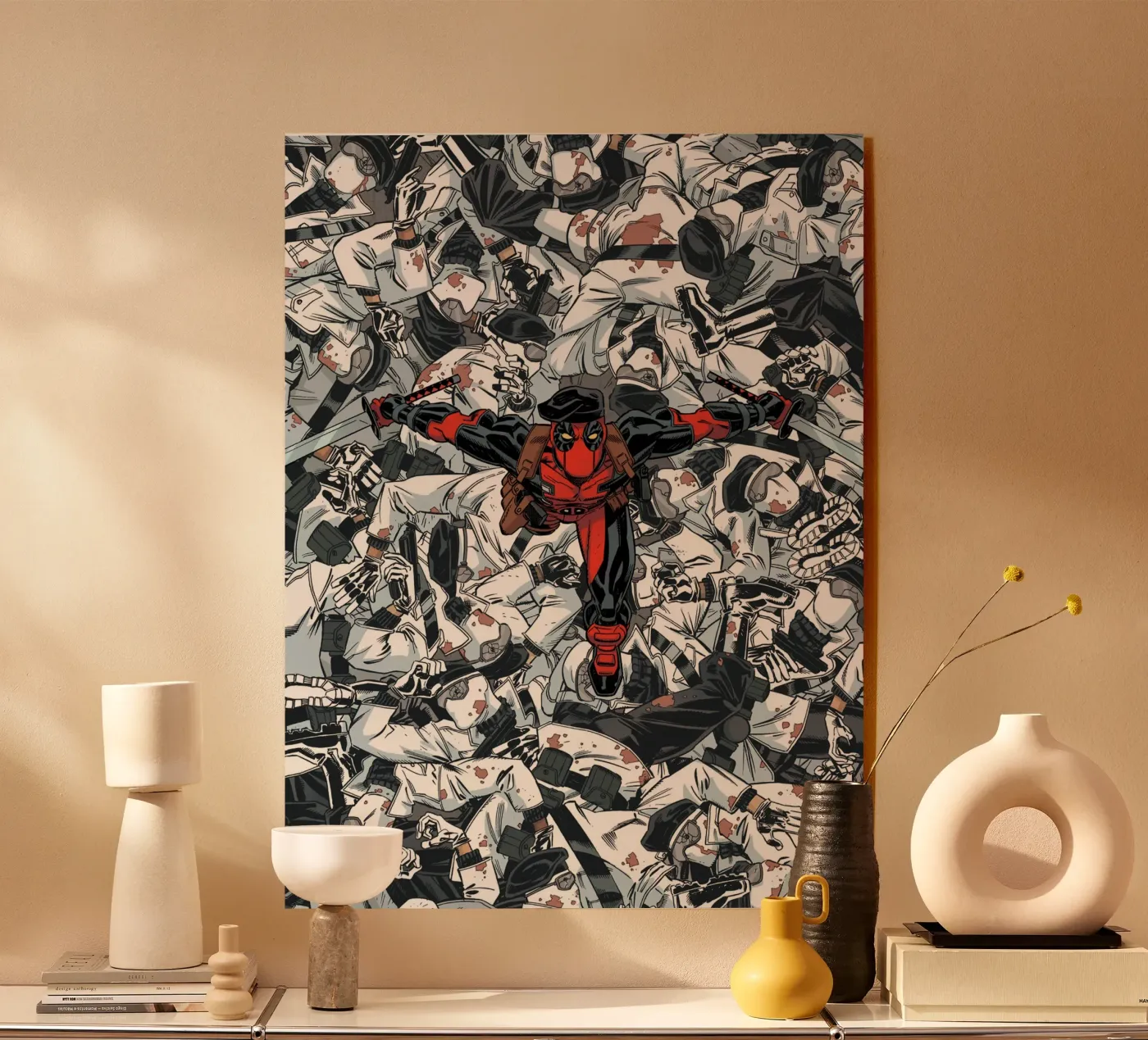 Deadpool – Gemetzel Acryl-Glas von MARVEL Designs by JUNIQE
