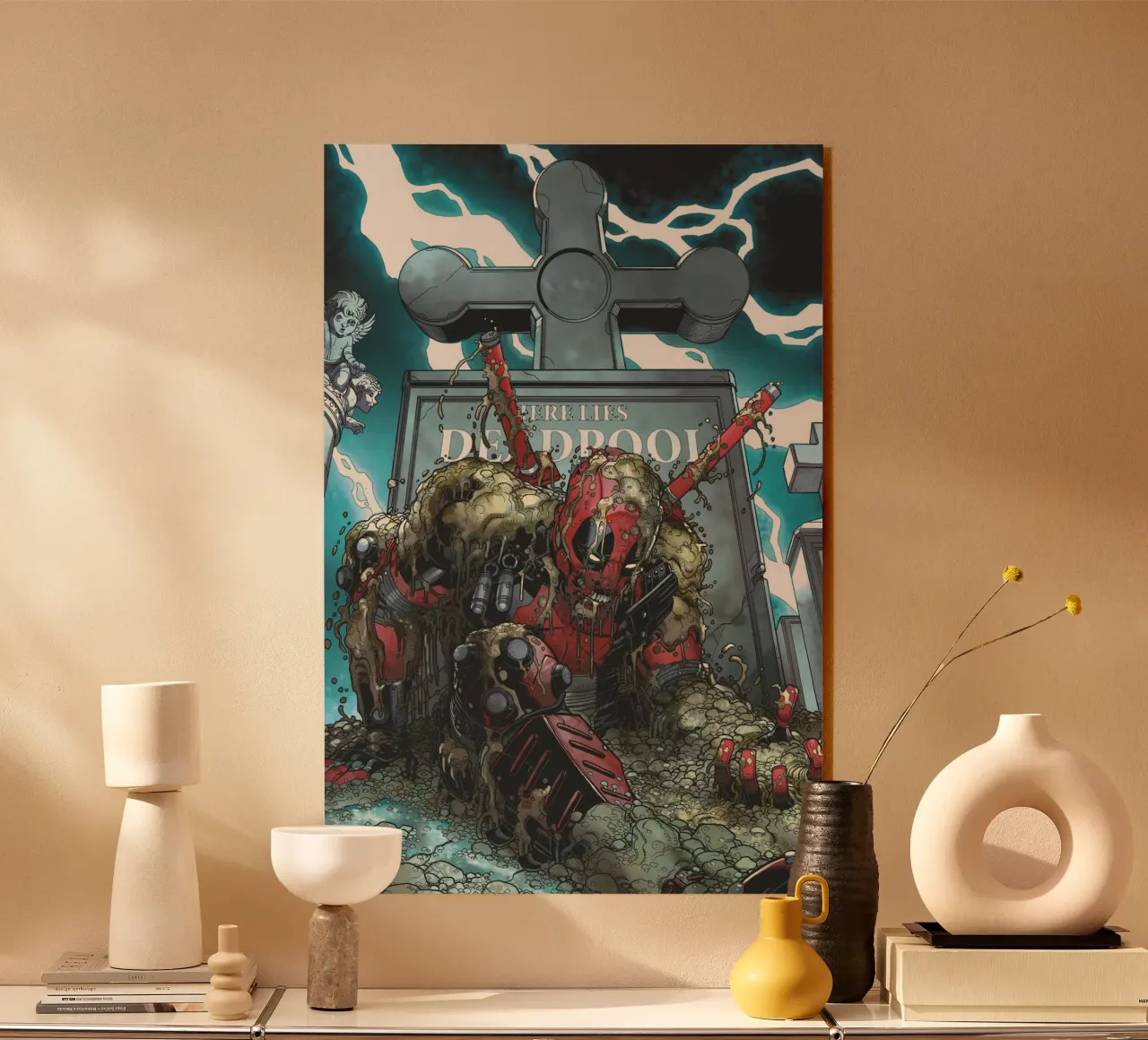 Deadpool – Zurück von den Toten plexiglass da MARVEL Designs by JUNIQE