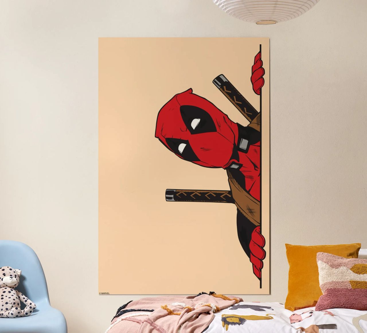 Deadpool: Neugierig wie immer poster de MARVEL Designs by JUNIQE