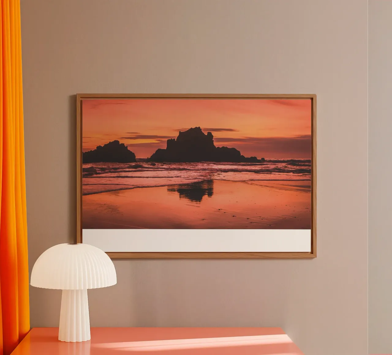 Big Sur Sunset 2 alu-dibond by Dave Hare Photography