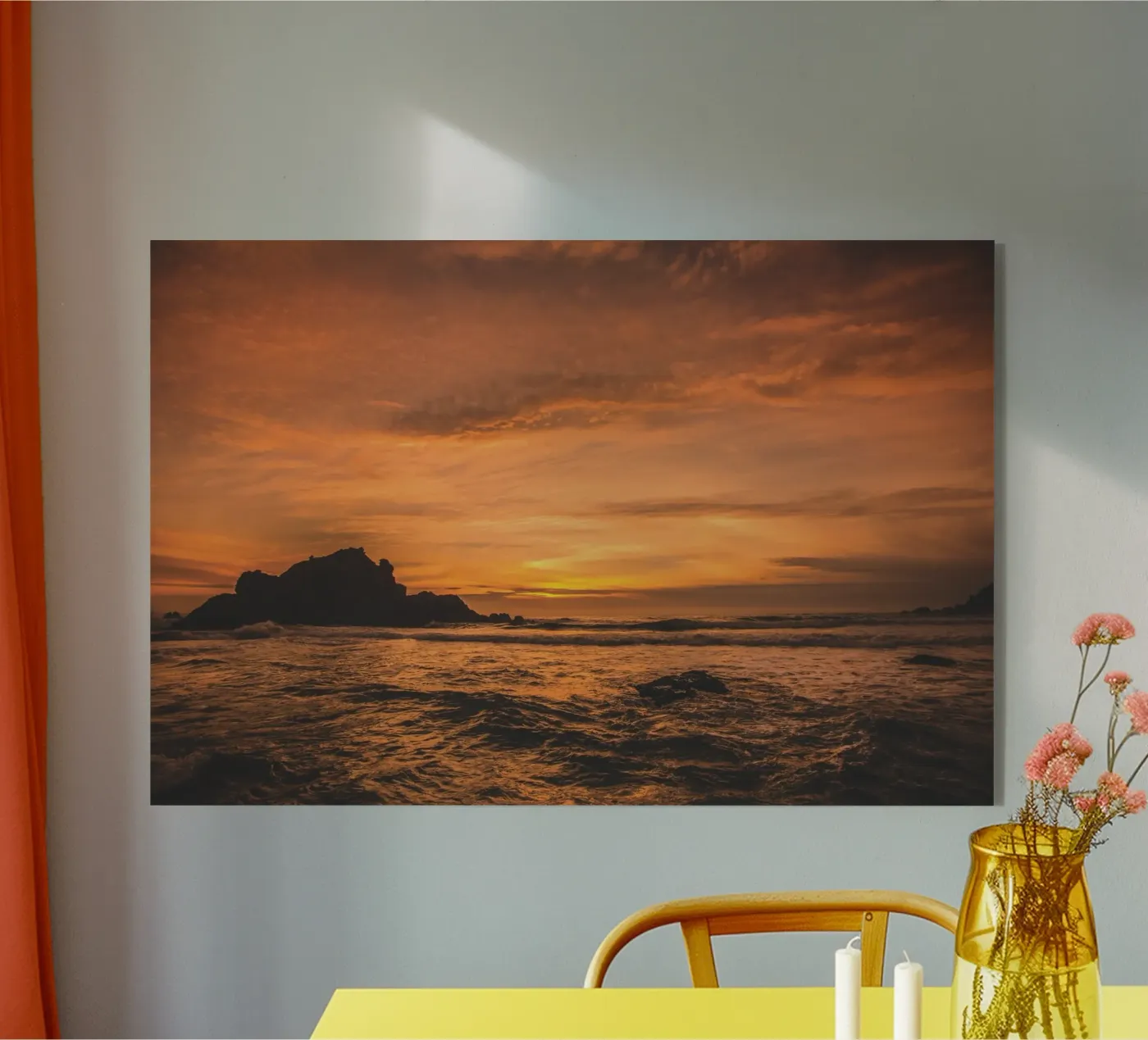 Golden Sunset plexiglass da Dave Hare Photography