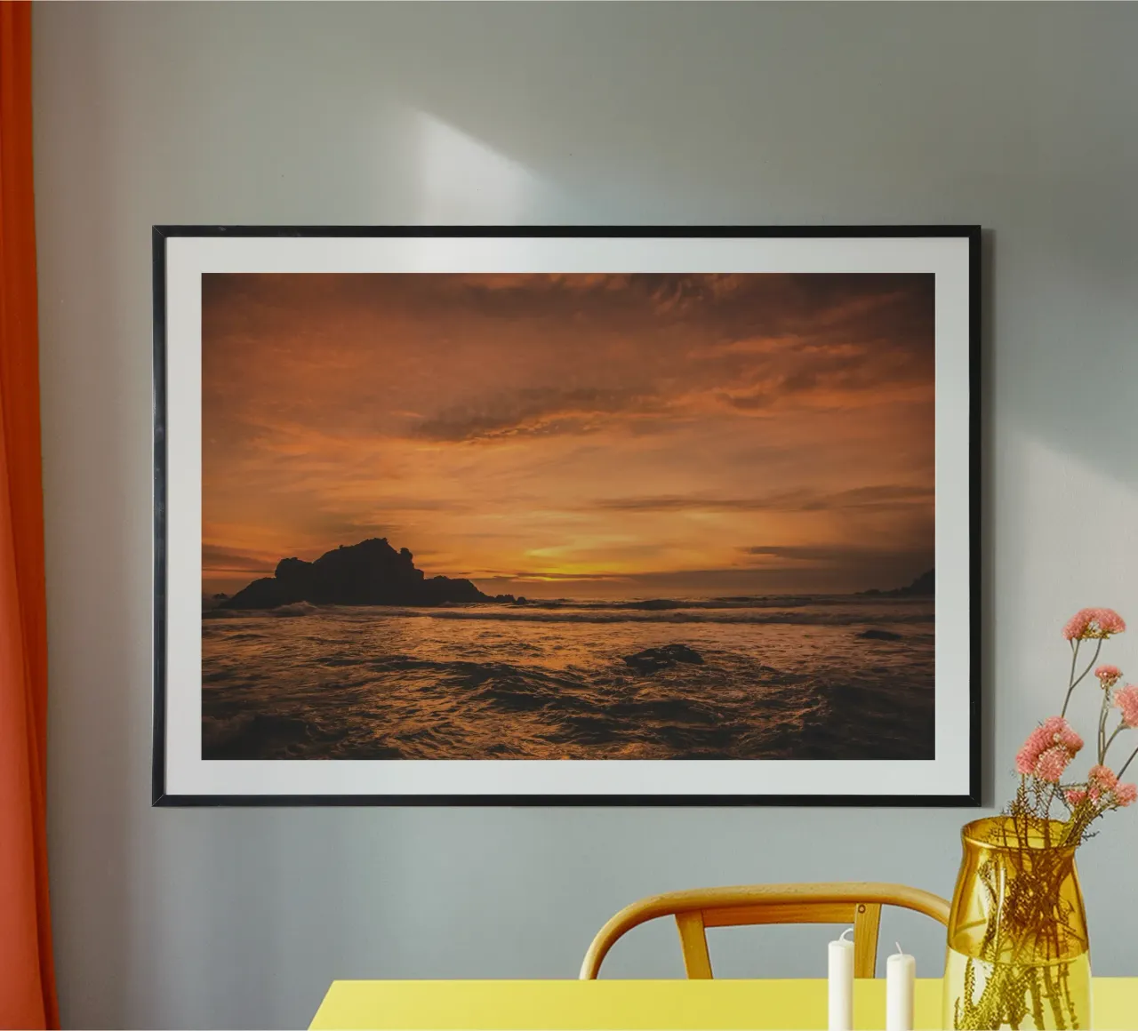 Golden Sunset poster by Dave Hare Photography
