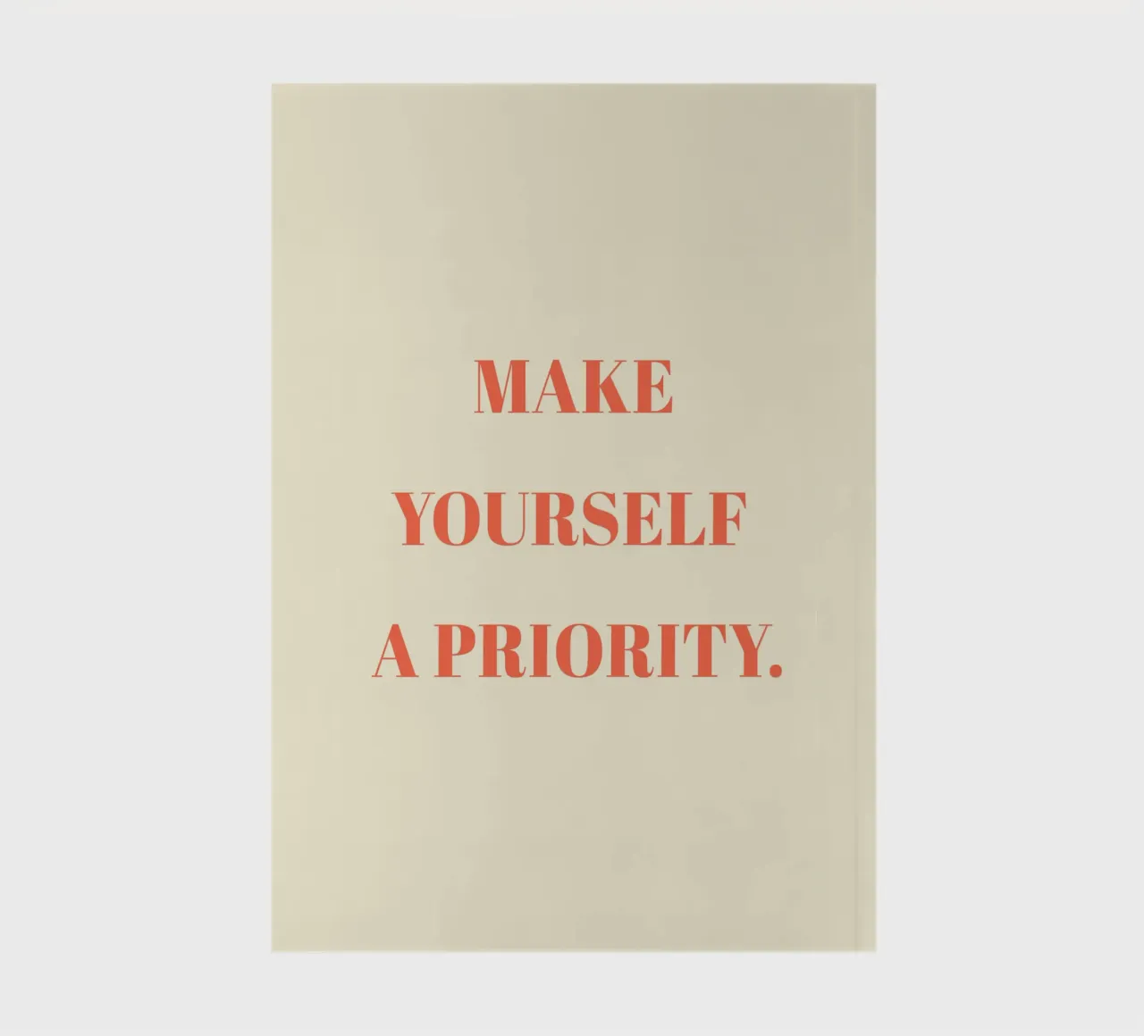 Make yourself a priority quote notebook by Paigaam Studio