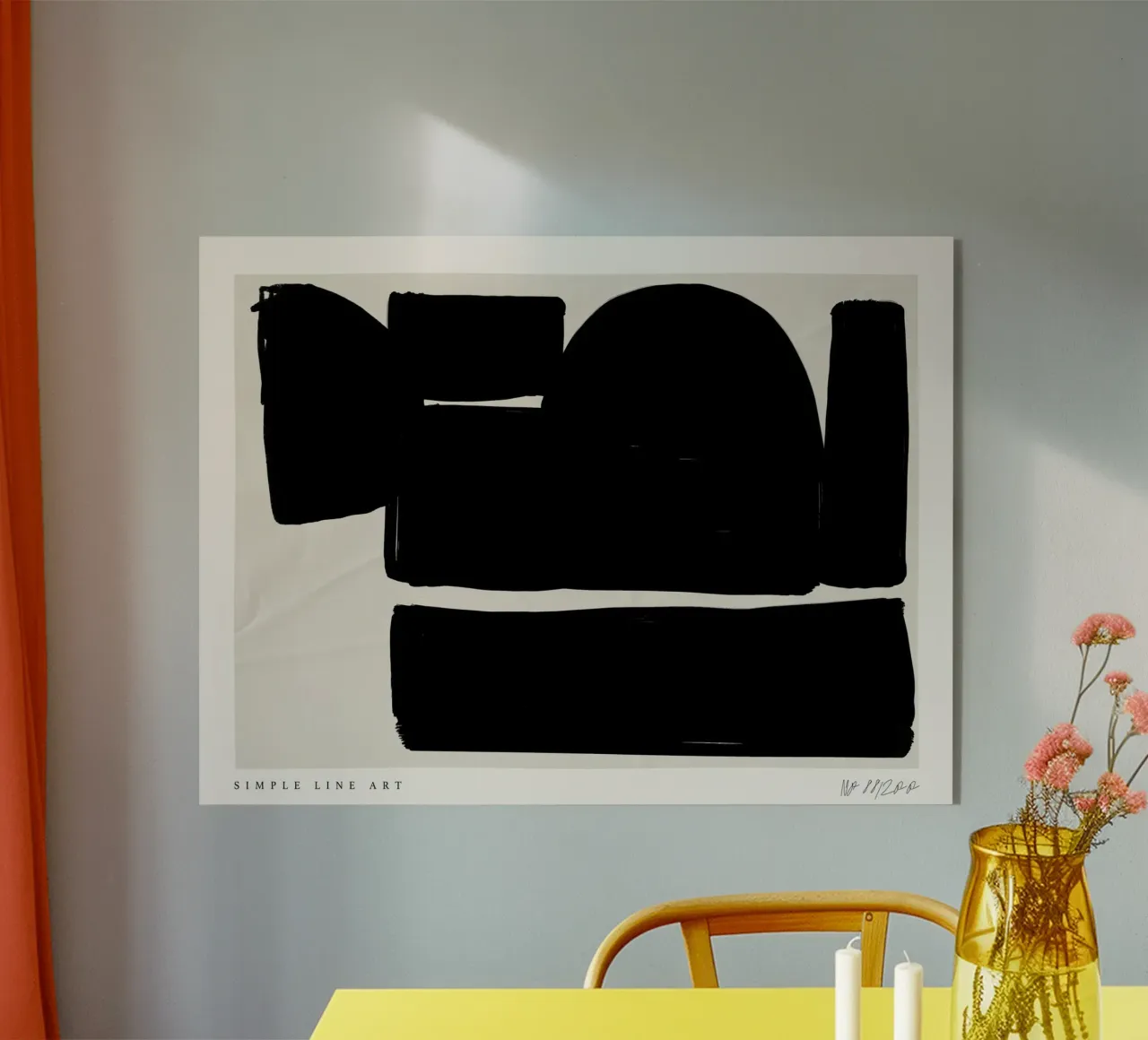 Simple Art Line No 36 plexiglass da treechild