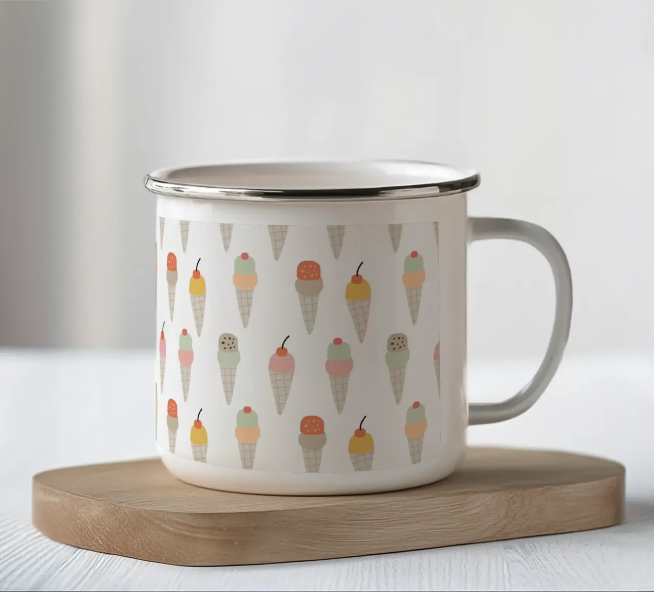Pattern Play No 21 tazza in smalto da treechild