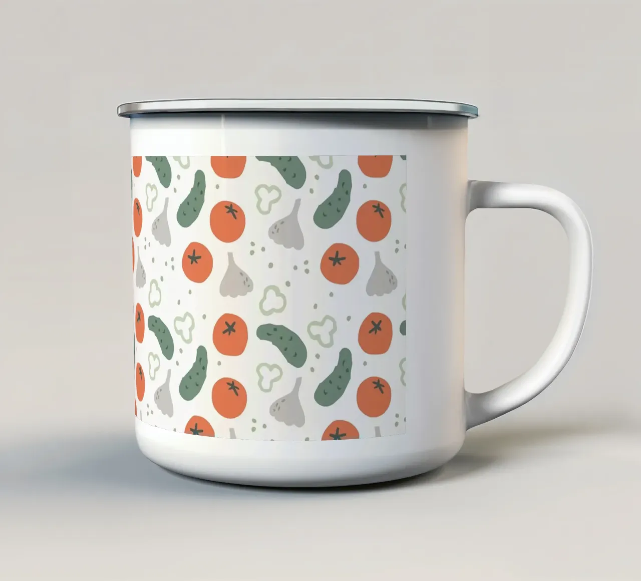 Pattern Play No 18 tazza in smalto da treechild