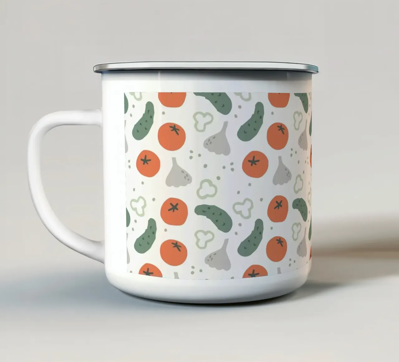 Pattern Play No 18 tazza in smalto da treechild