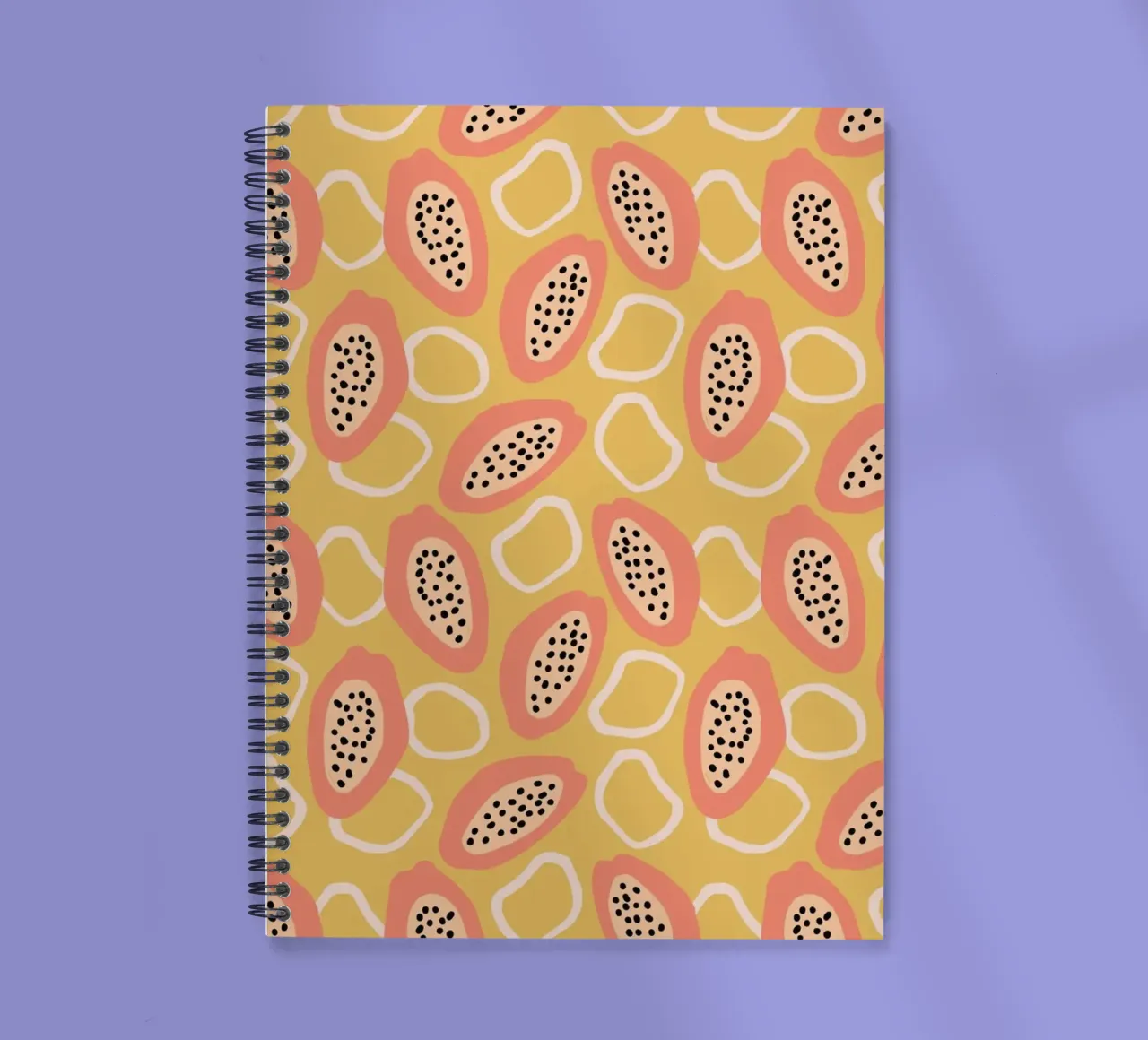 Pattern Play No 14 spiral notebook by treechild