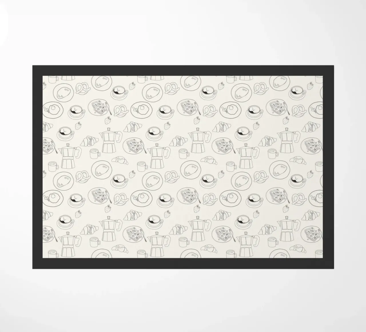 Pattern Play No 9 Fußmatte von treechild