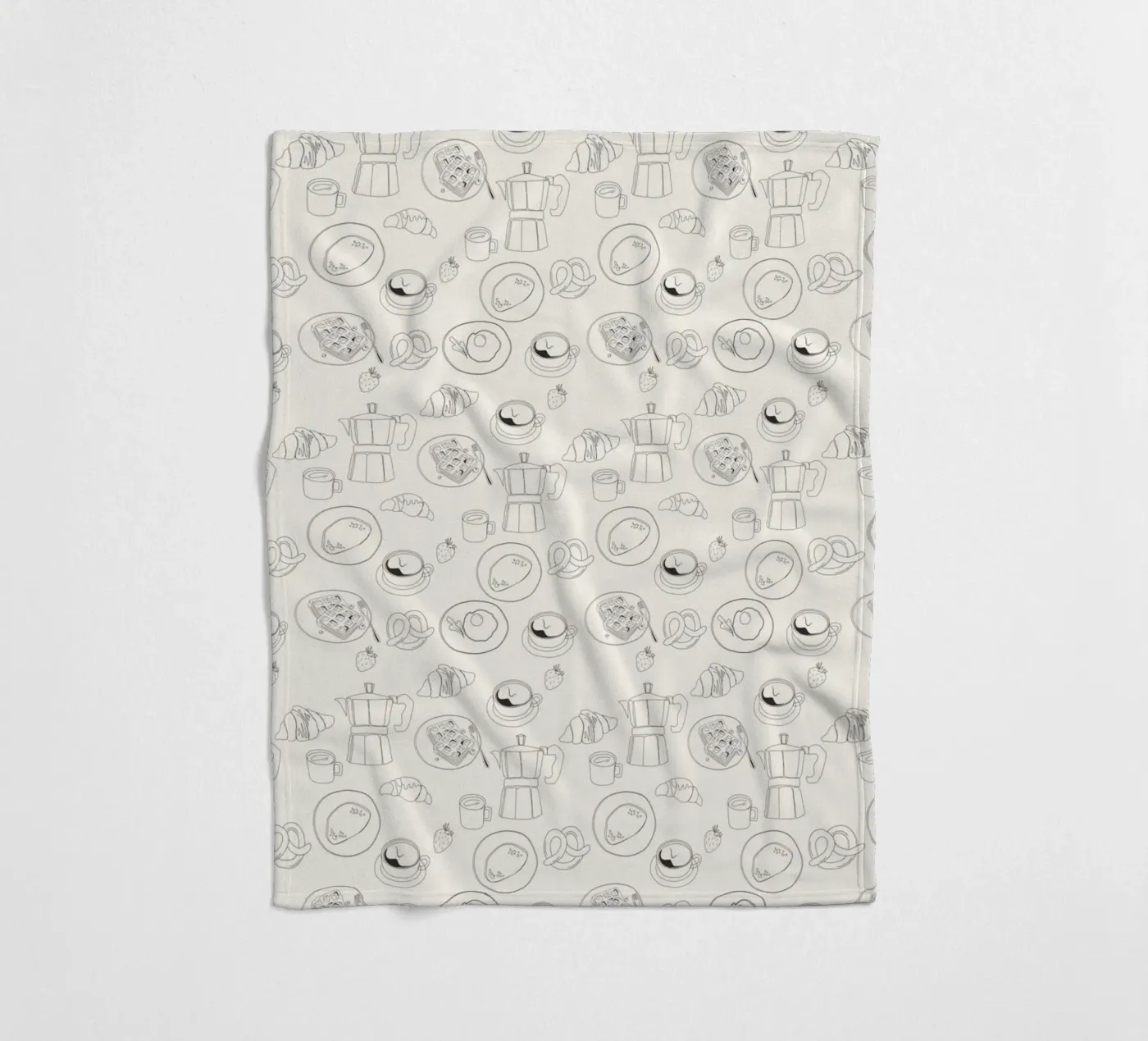 Pattern Play No 9 Fleecedecke von treechild