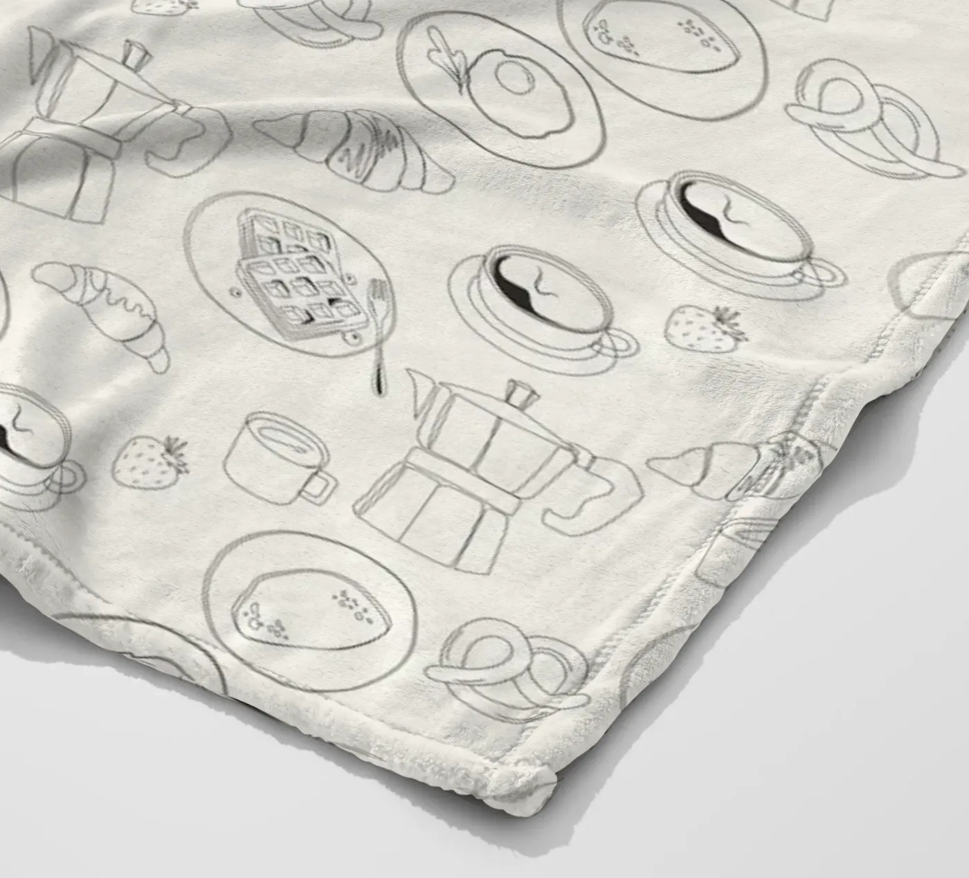 Pattern Play No 9 Fleecedecke von treechild