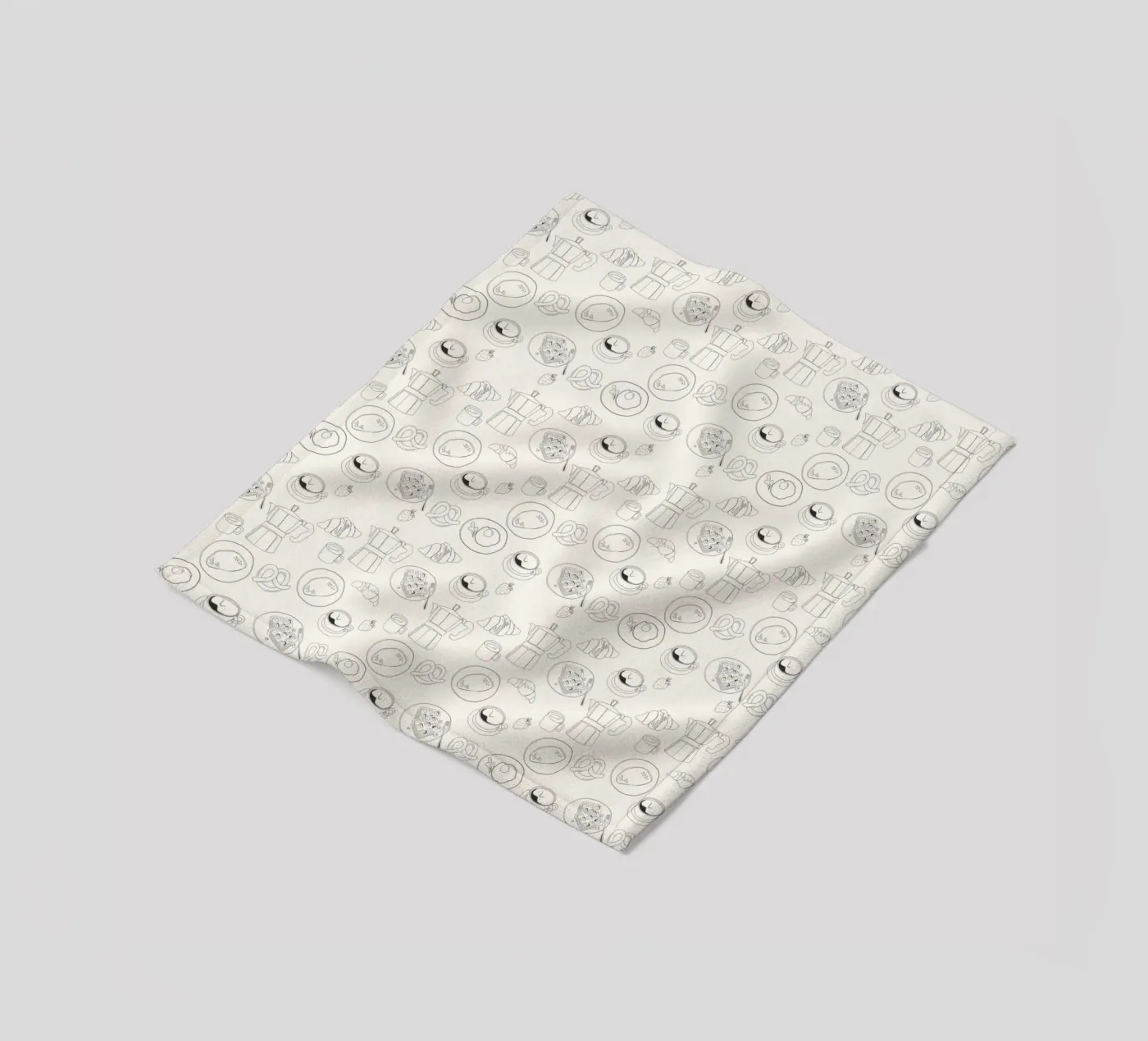 Pattern Play No 9 Fleecedecke von treechild