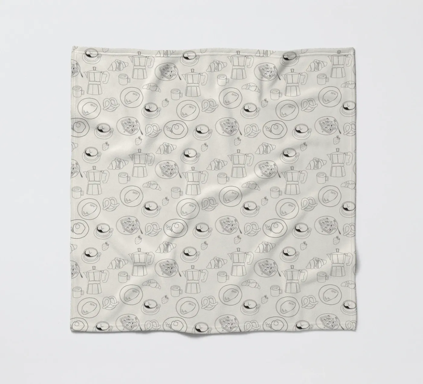 Pattern Play No 9 Fleecedecke von treechild