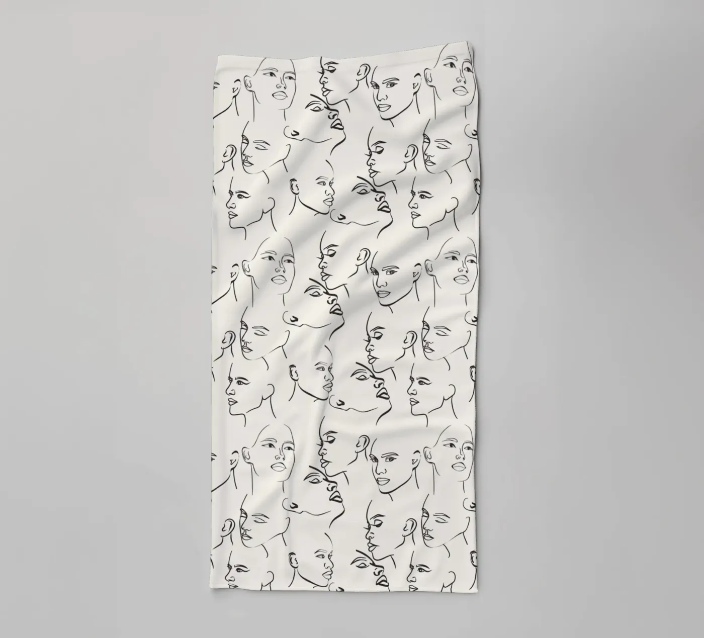 Pattern Play No 4 towel by treechild