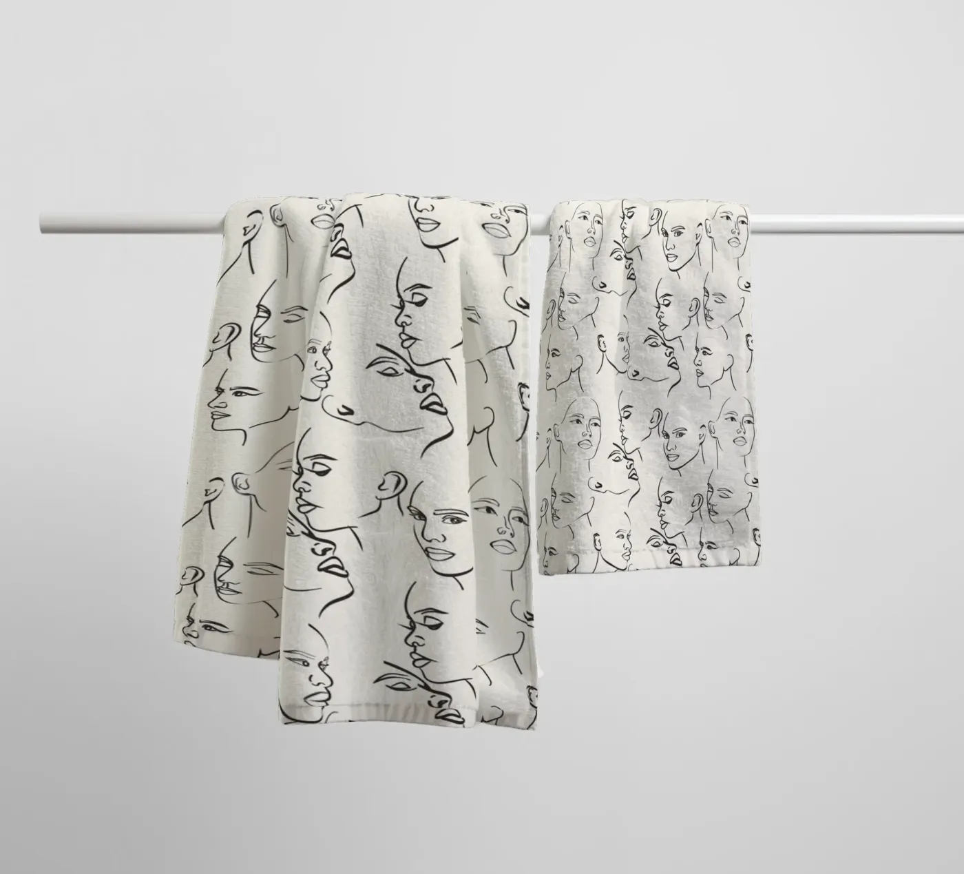 Pattern Play No 4 towel by treechild