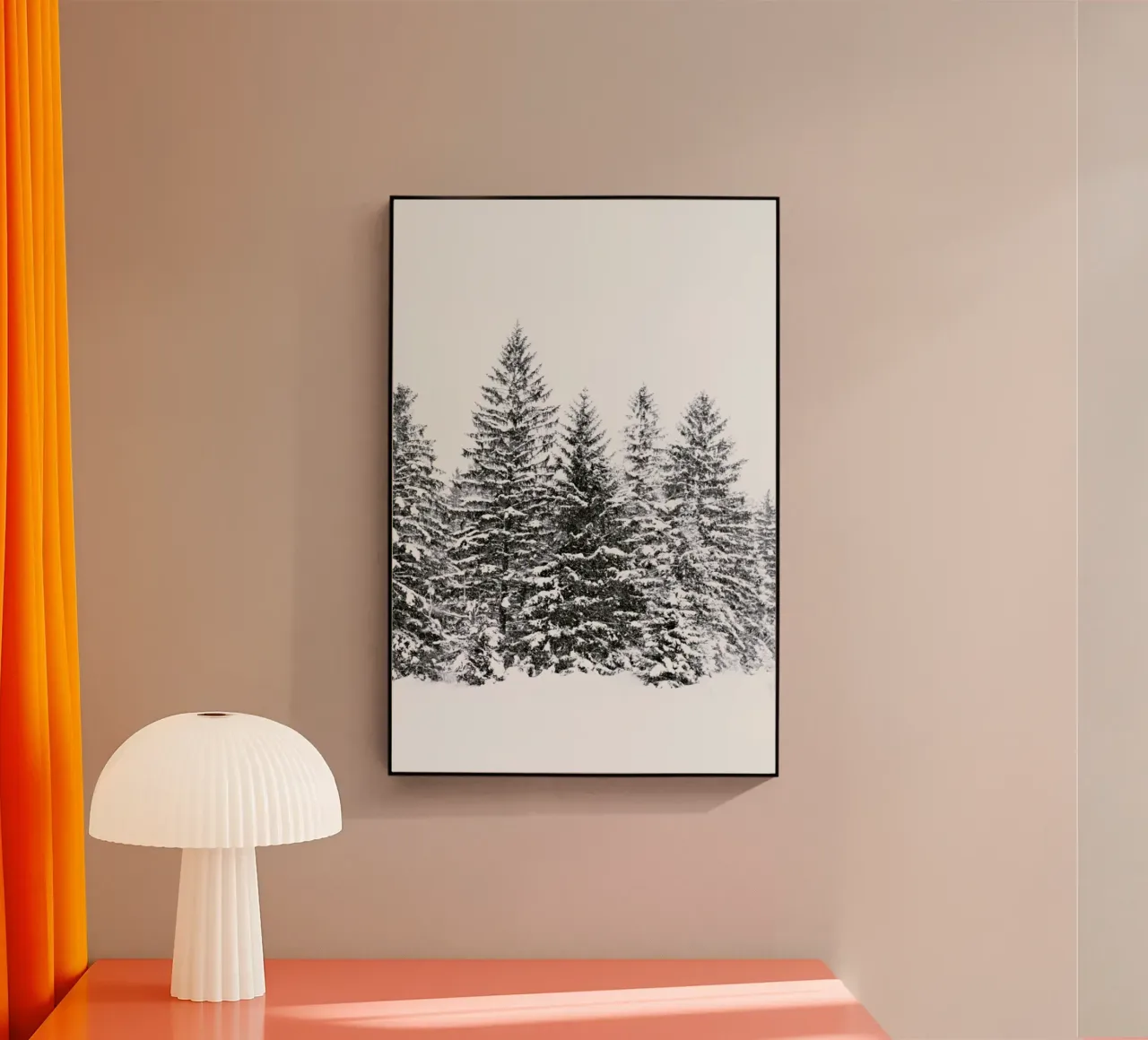 Black Wintertrees plexiglass da Monika Strigel