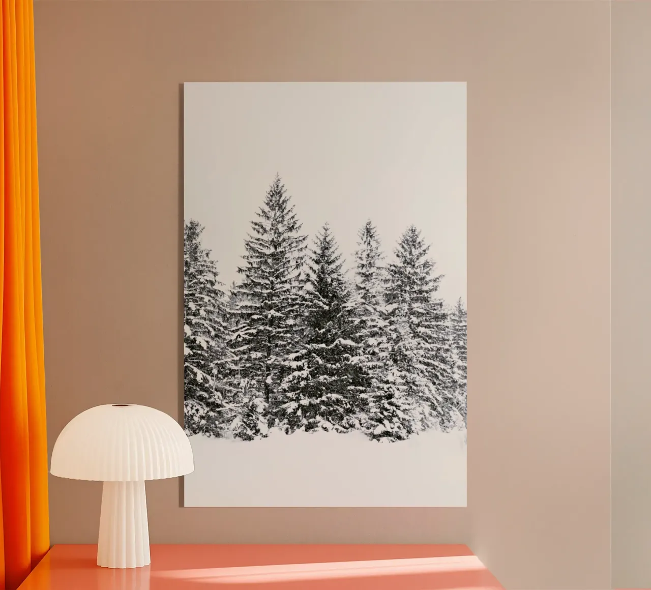 Black Wintertrees plexiglass da Monika Strigel