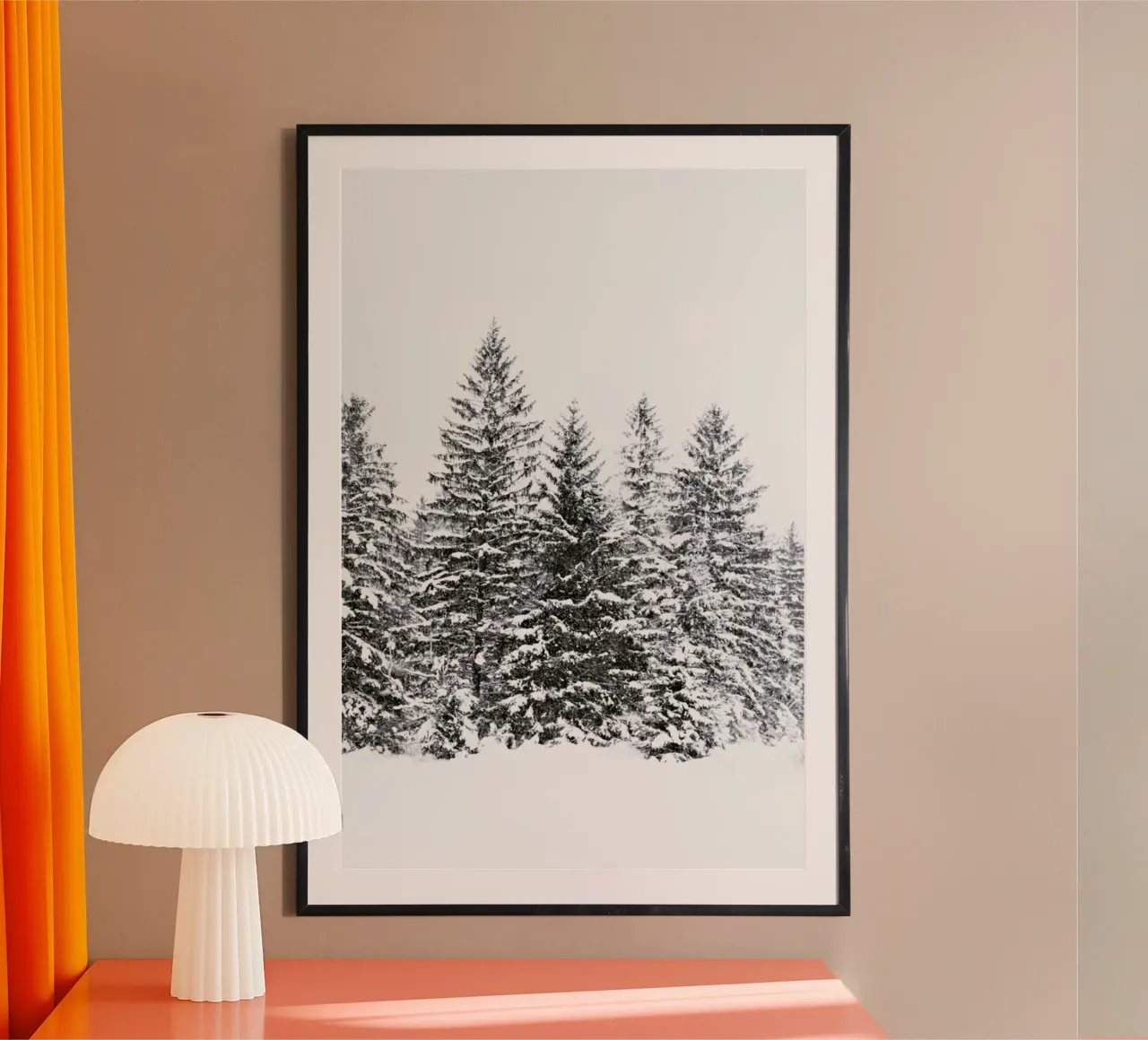 Black Wintertrees carta hahnemühle da Monika Strigel