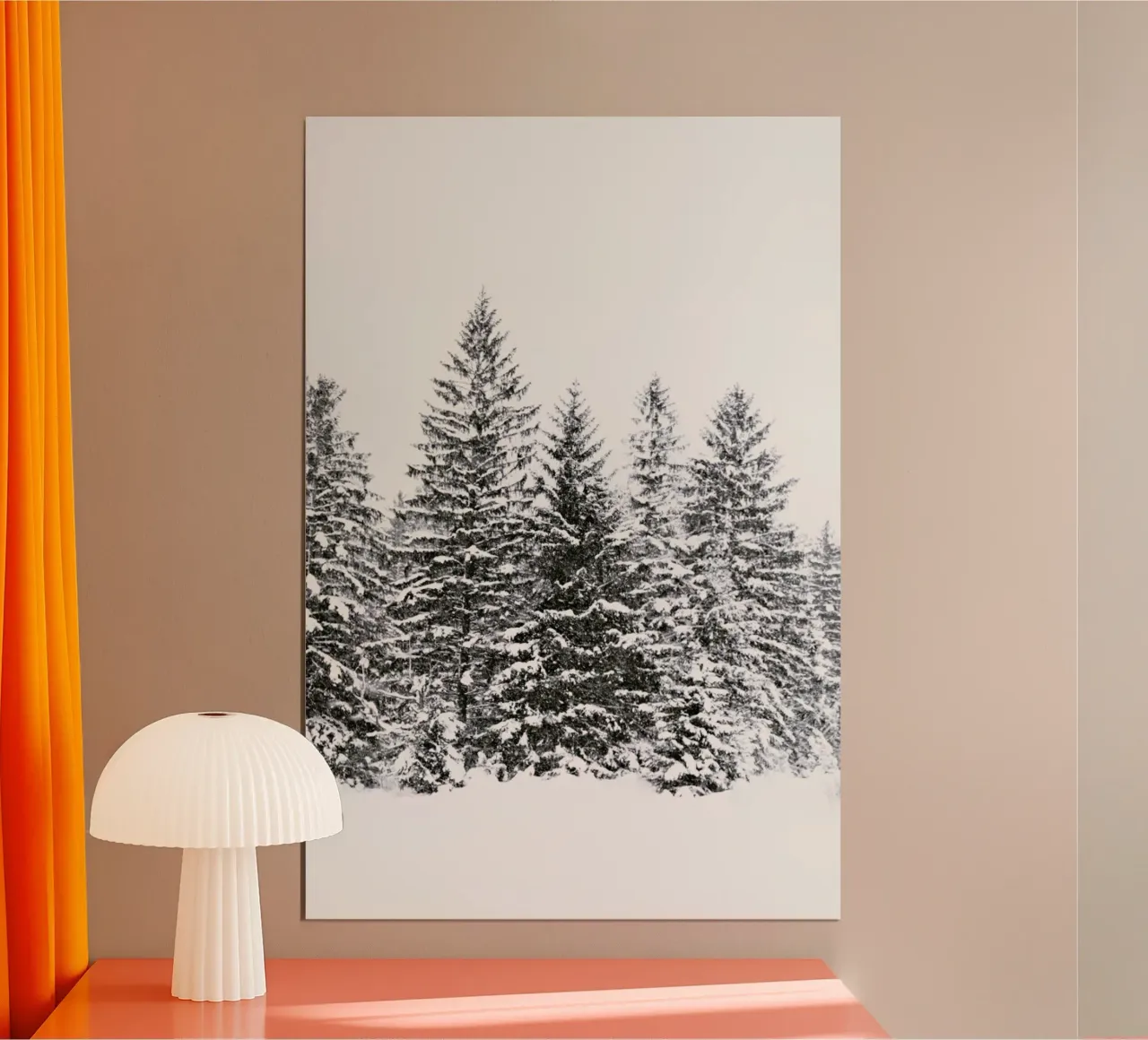 Black Wintertrees poster da Monika Strigel