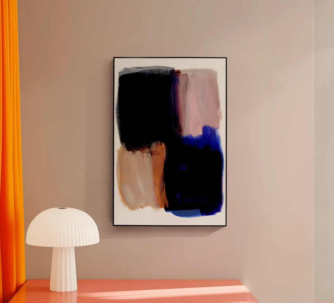 Abstract Brush Strokes 132 plexiglass da Mareike Böhmer