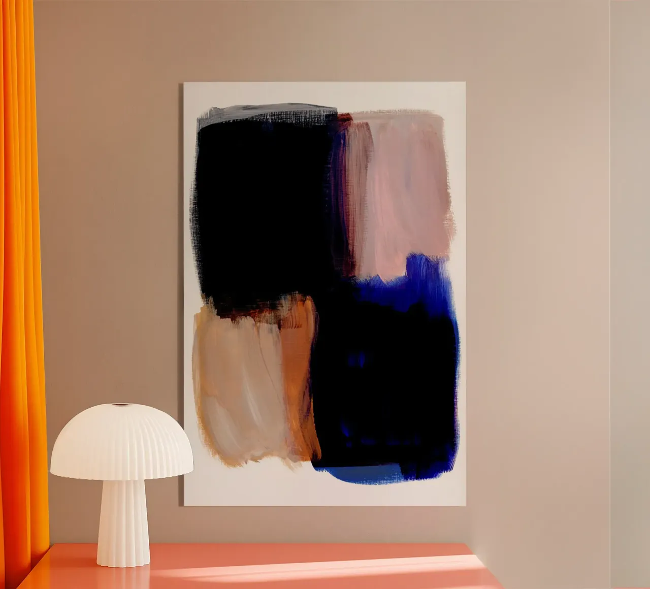 Abstract Brush Strokes 132 plexiglass da Mareike Böhmer