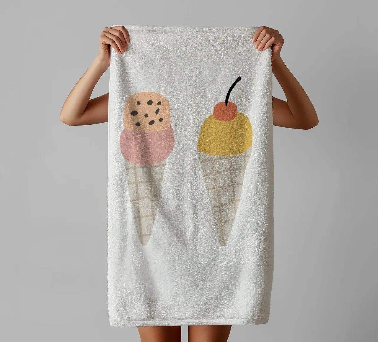Summer Line No 24 asciugamano da bagno da treechild