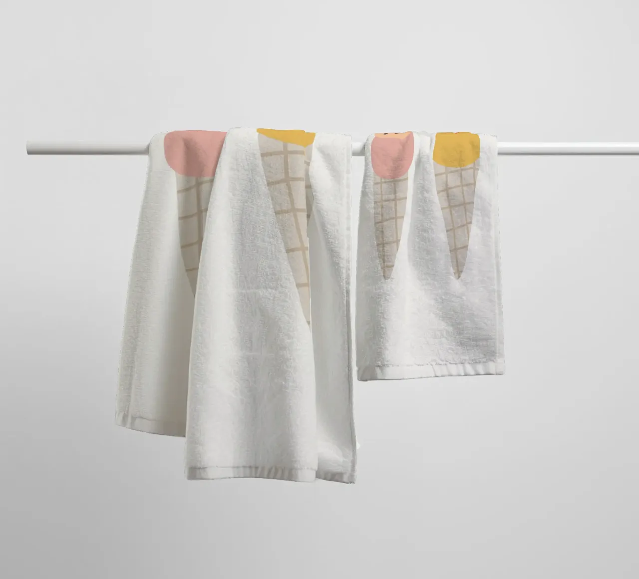 Summer Line No 24 asciugamano da bagno da treechild