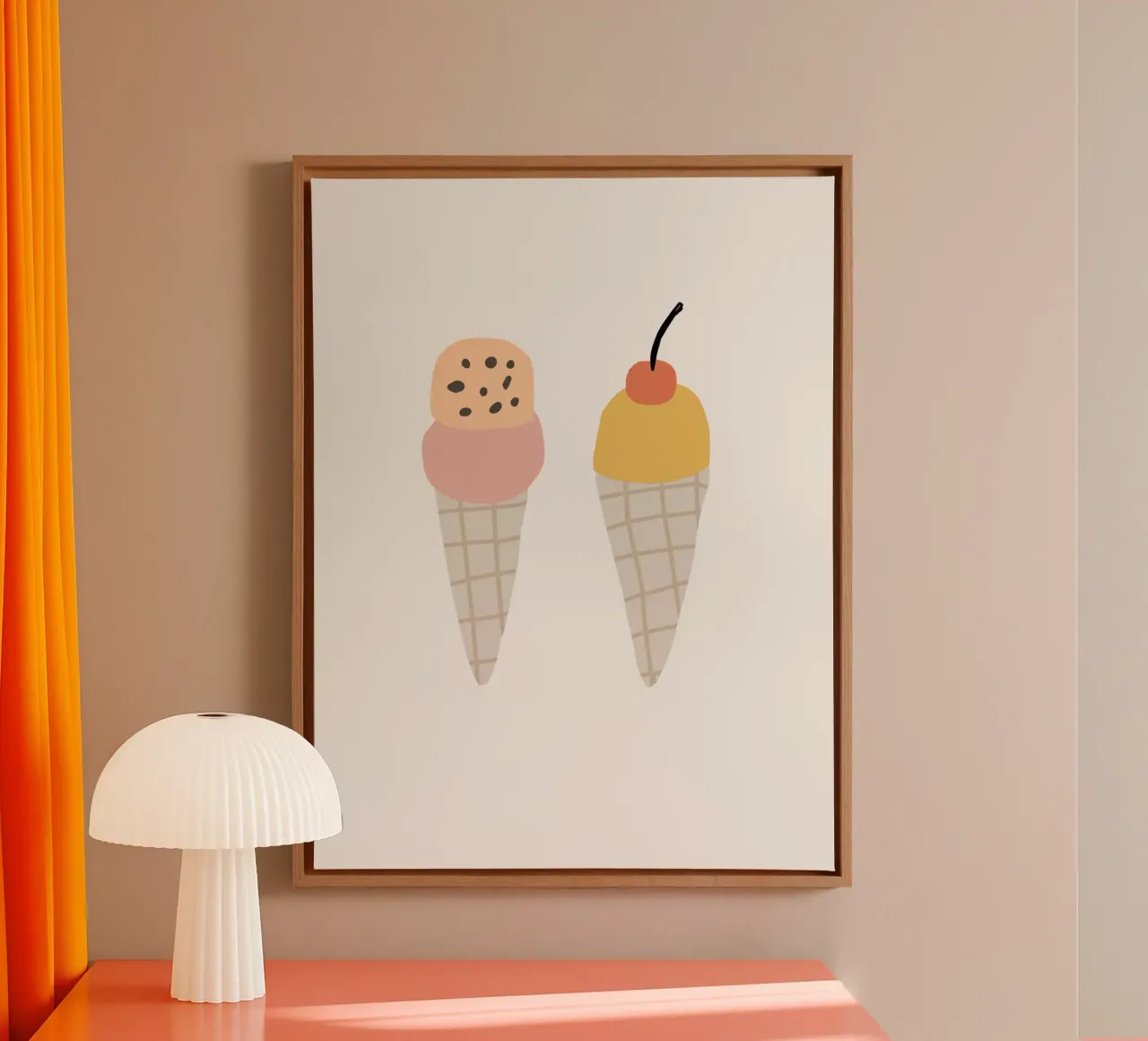 Summer Line No 24 canvas by treechild