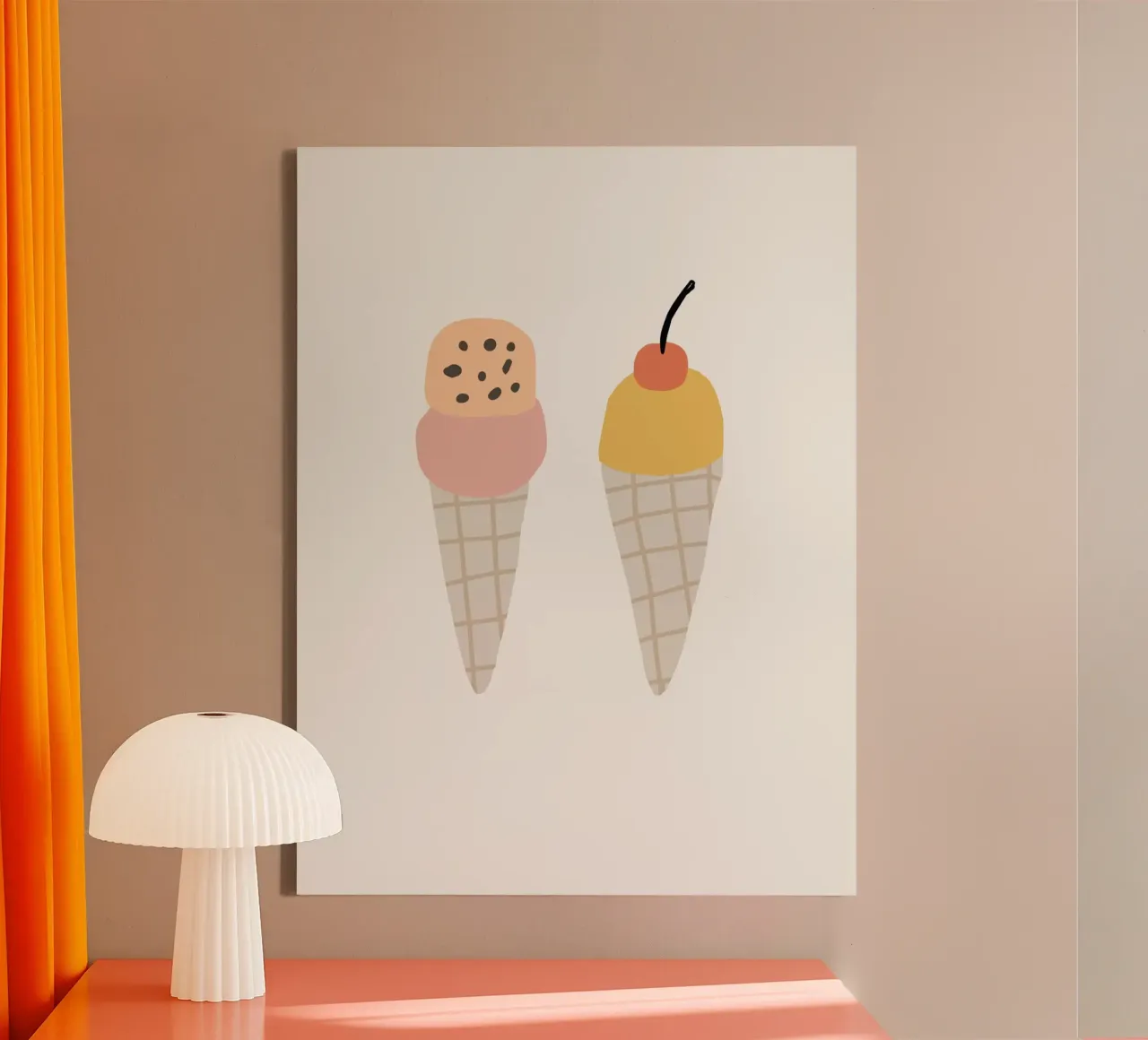 Summer Line No 24 canvas by treechild