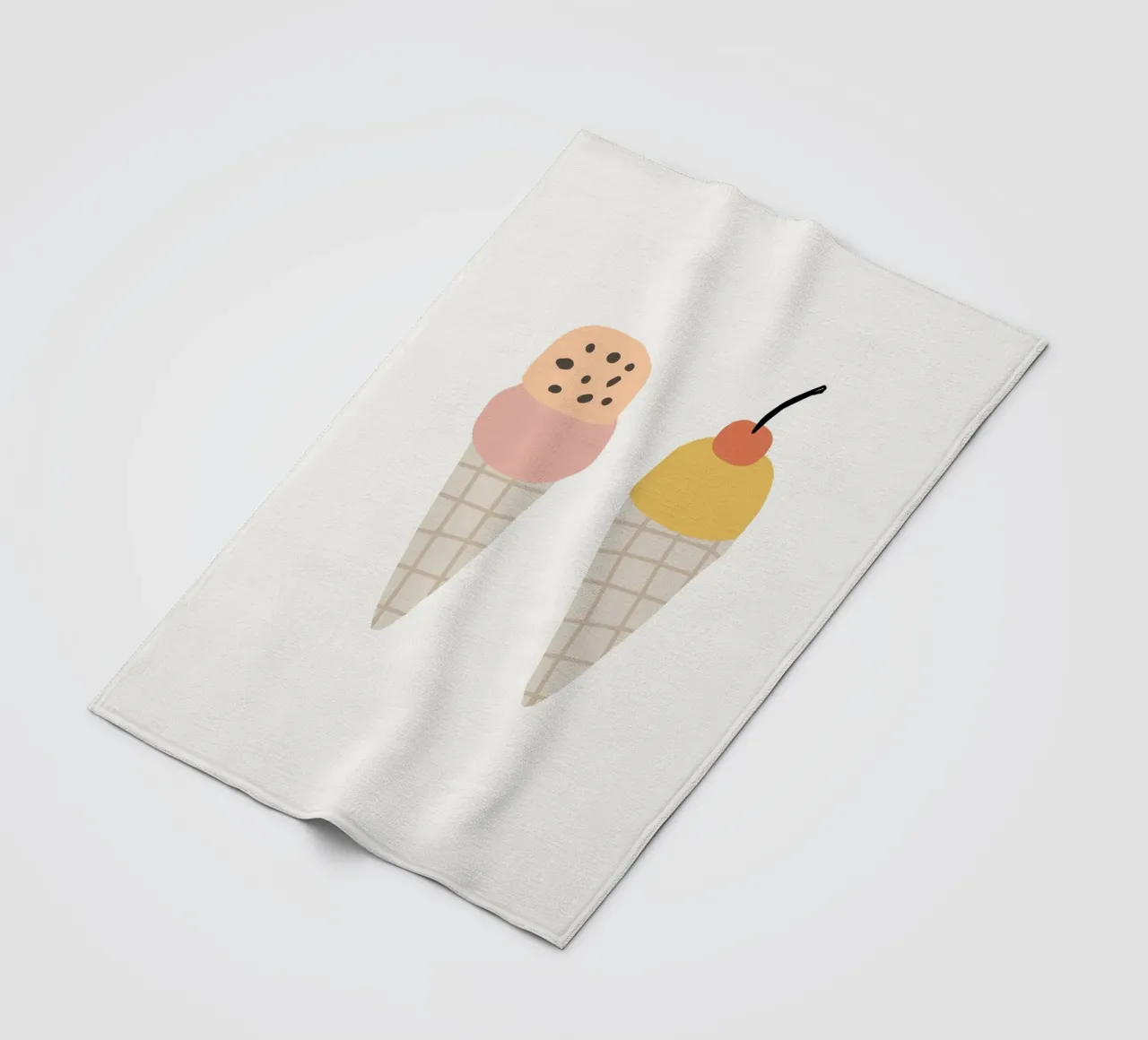 Summer Line No 24 coperta in pile da treechild