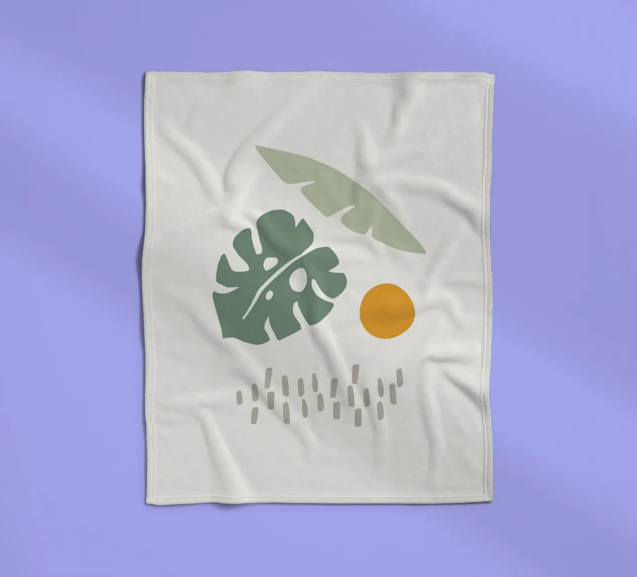 Summer Line No 25 coperta in pile da treechild